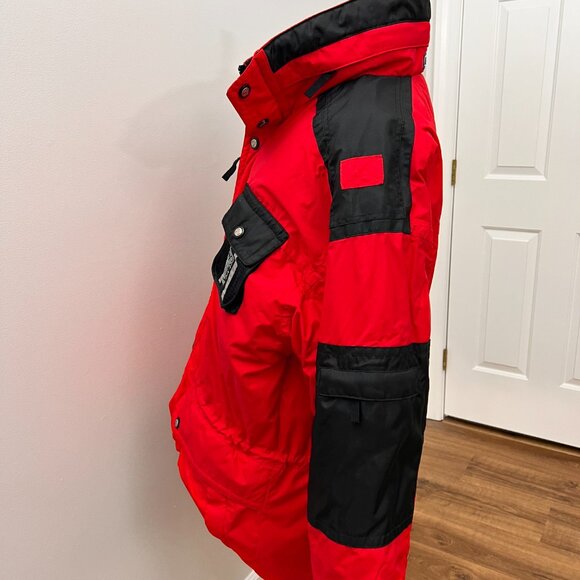 CB Sports Vintage Red Ski Jacket Jacket Coat Assault Celtech Sz L - Picture 13 of 14